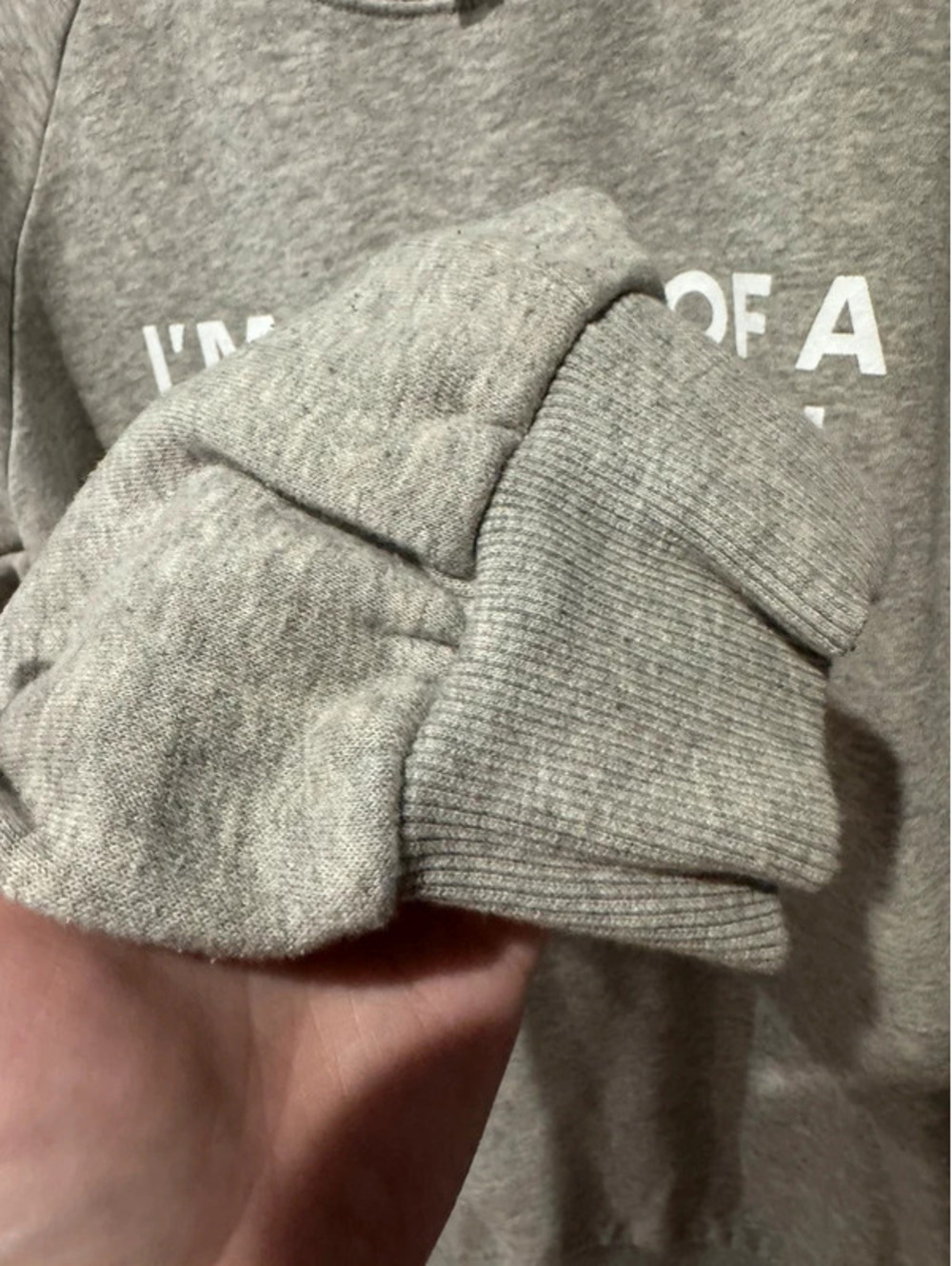 Cuddle collab dog person crewneck size small - Picture 3 of 5